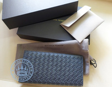 Bottega Veneta CONTINENTAL WALLET IN ESPRESSO INTRECCIATO VN Wallet