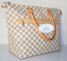  Louis Vuitton  Saleya GM  Handbag, Damier Azure