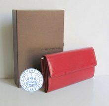 Louis Vuitton  Sarah Wallet,  Red Epi Leather