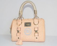 Versace Couture Hand Quilted Satchel Handbag, (Snake skin)
