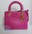 Christian Dior  In Pink Leather Handbag